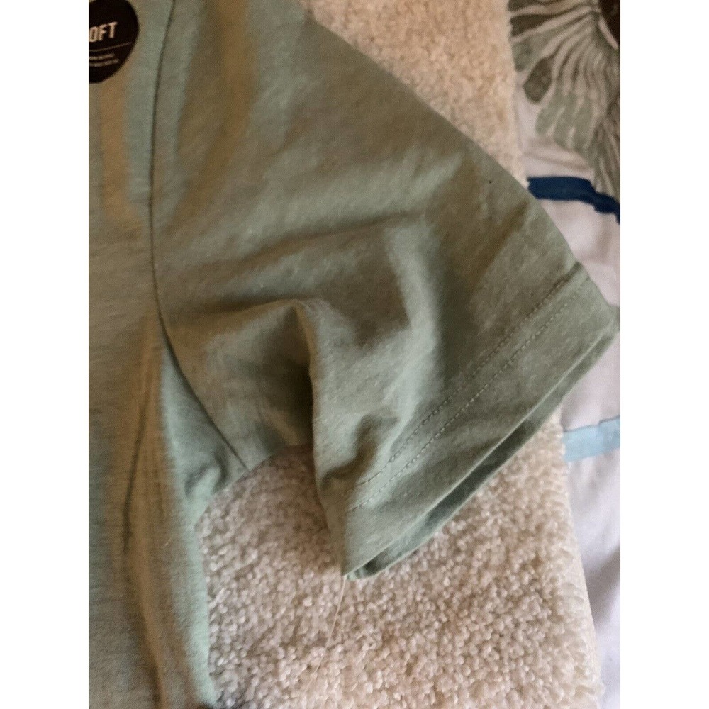 Hurley Boys Green Monkey On Bicycle Short Sleeve T-Shirt Size XL 13-15 Yrs - Picture 6 of 9